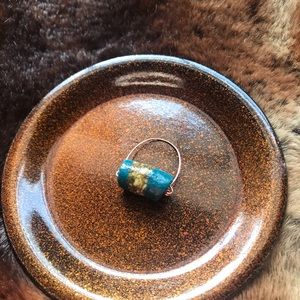 One Statement African Glass Bead Ring